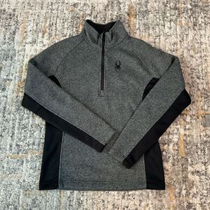 MEN’S SPYDER 1/4 ZIP CORE PULLOVER! EUC! SIZE M